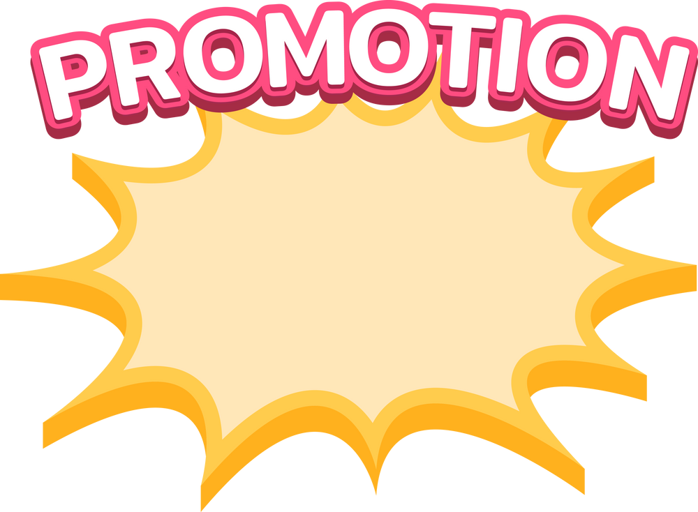 Promotion label, Promotion discount banner templates